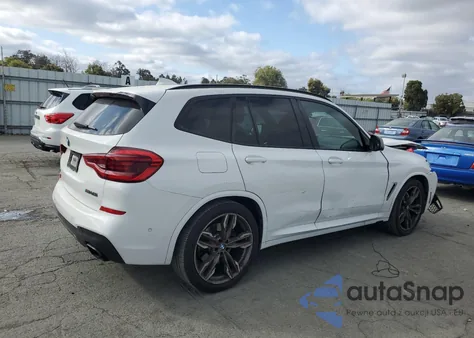 2021 BMW X3 xDrivem40I из США, поврежденный, VIN 5UXTY9C06M9E13789